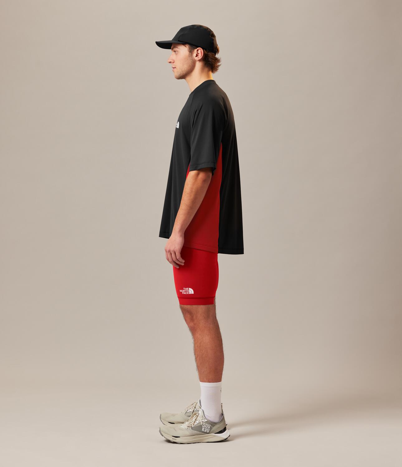Camiseta Soukuu Tr S/S Tee Negro y Rojo Unisex The North Face - imagen 3