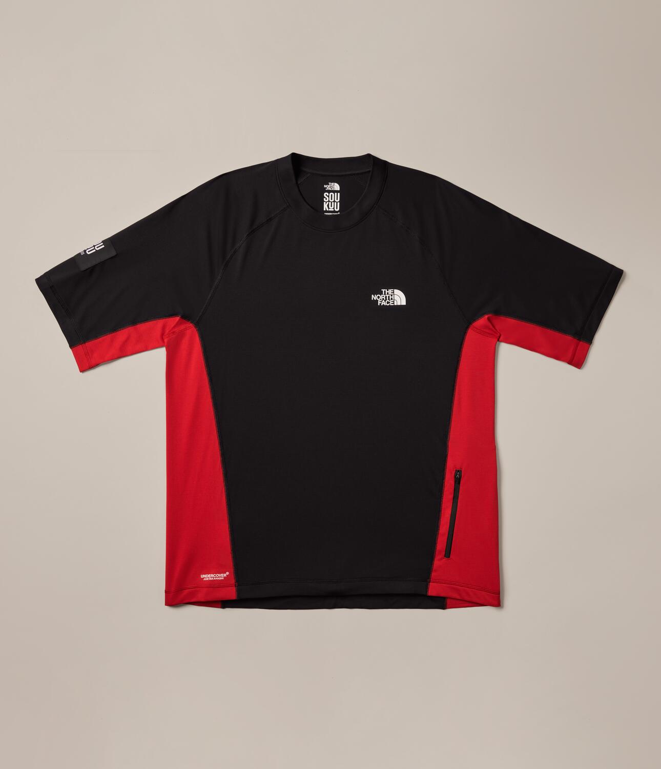 Camiseta Soukuu Tr S/S Tee Negro y Rojo Unisex The North Face - imagen 4