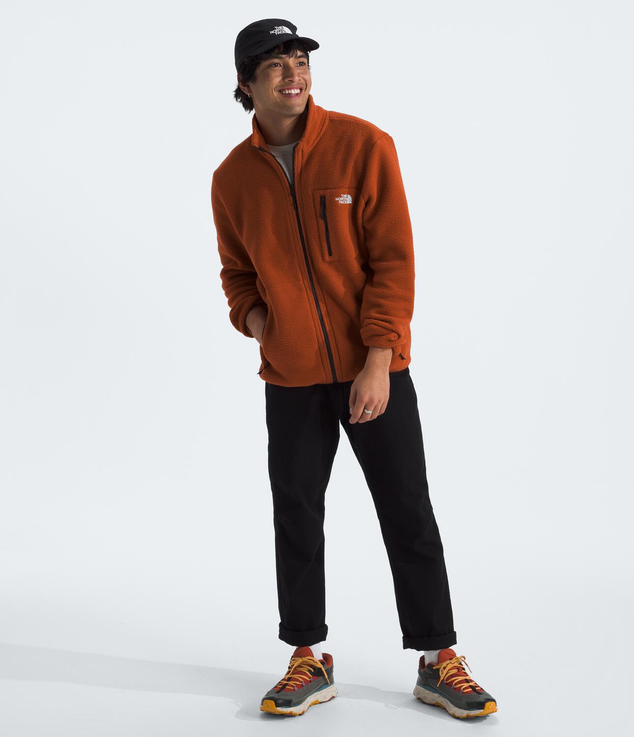 Buzo Yumiori Full Zip Naranja Hombre The North Face - imagen 4