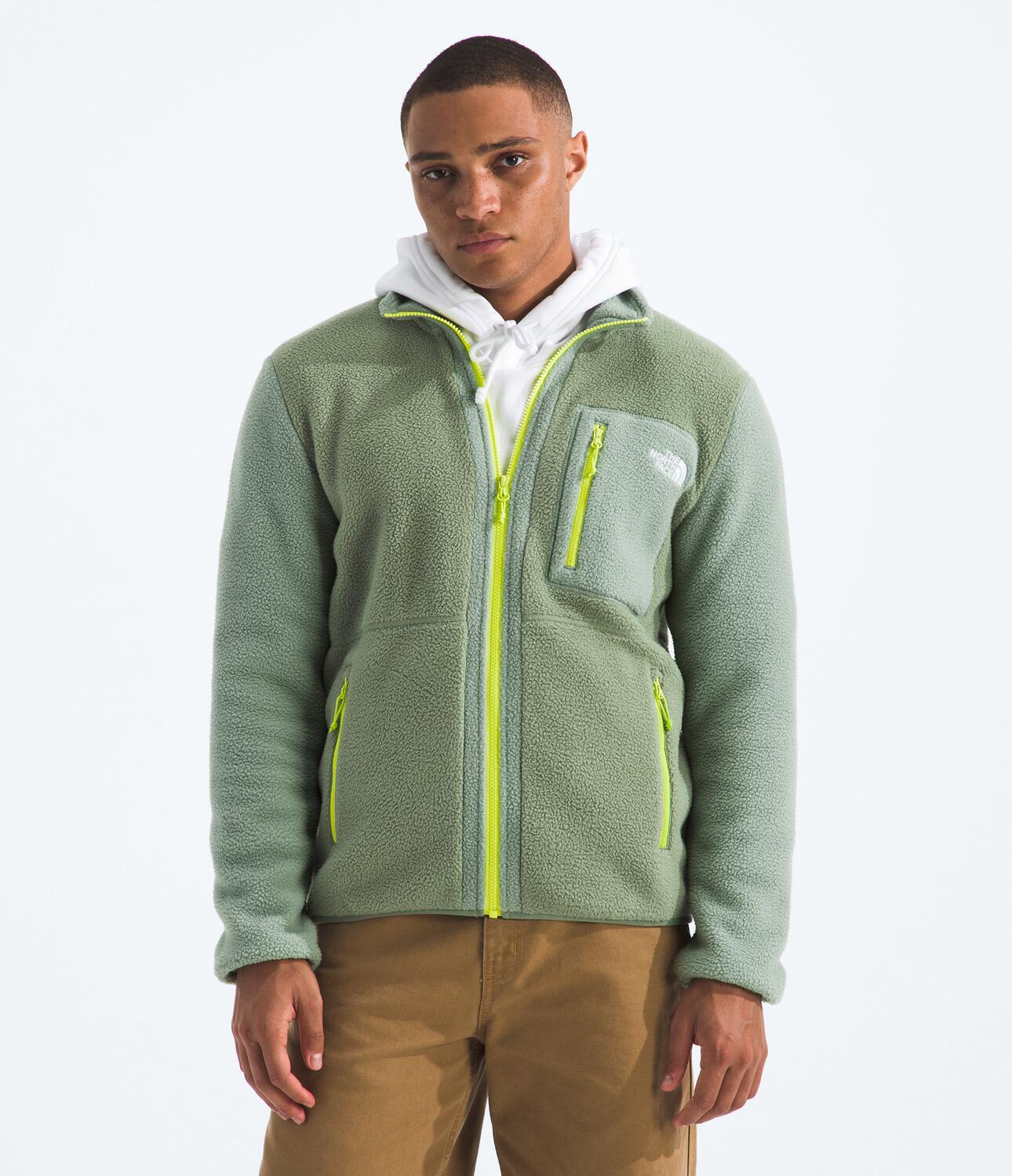 Buzo Yumiori Full Zip Verde Hombre The North Face - imagen 1