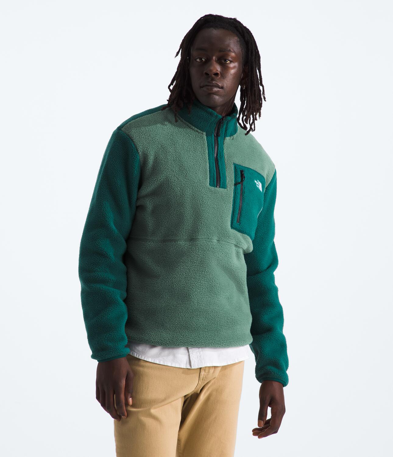Buzo Yumiori 1/4 Zip Verde Hombre The North Face - imagen 1