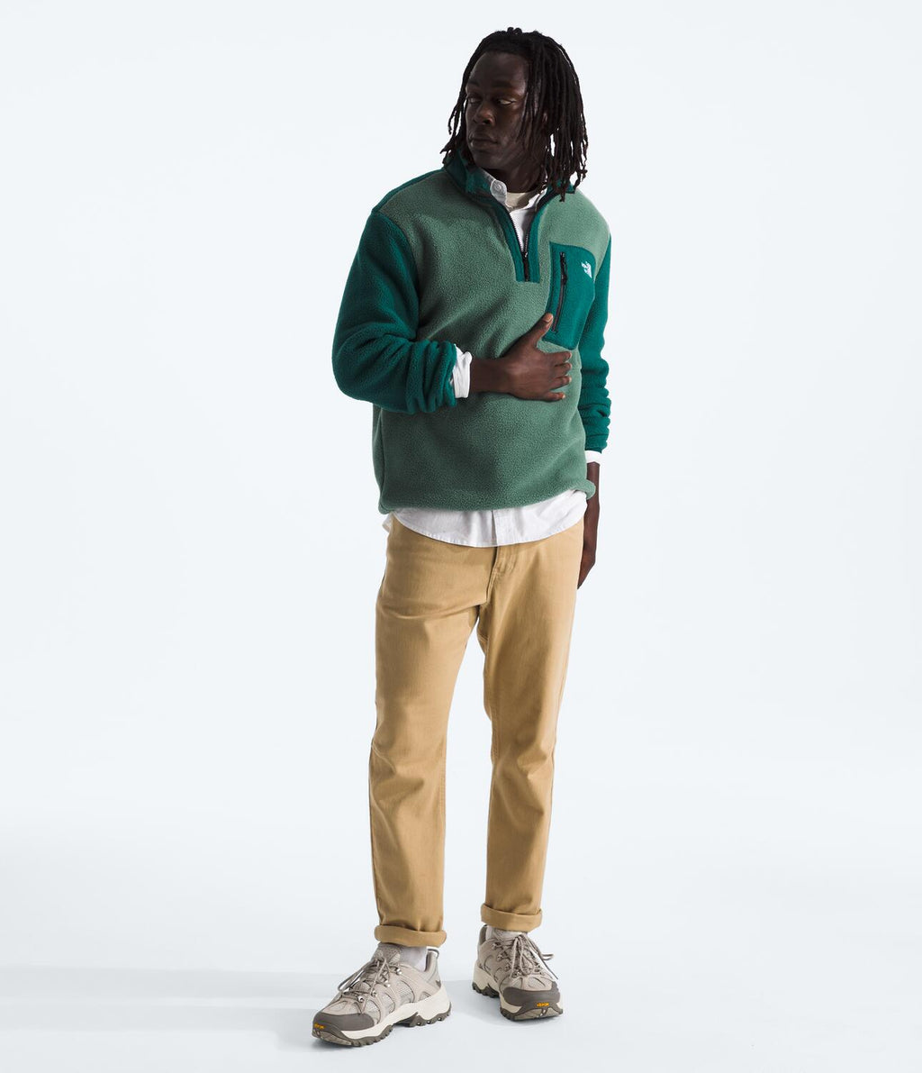 Buzo Yumiori 1/4 Zip Verde Hombre The North Face - imagen 4