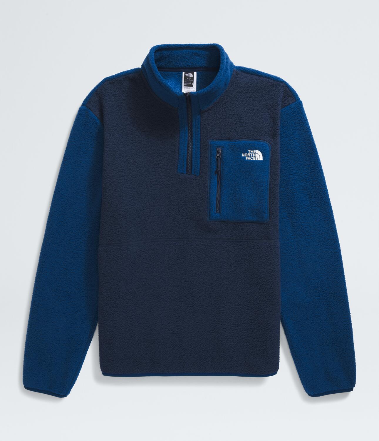 Buzo Yumiori 1/4 Zip Azul Hombre The North Face - imagen 5