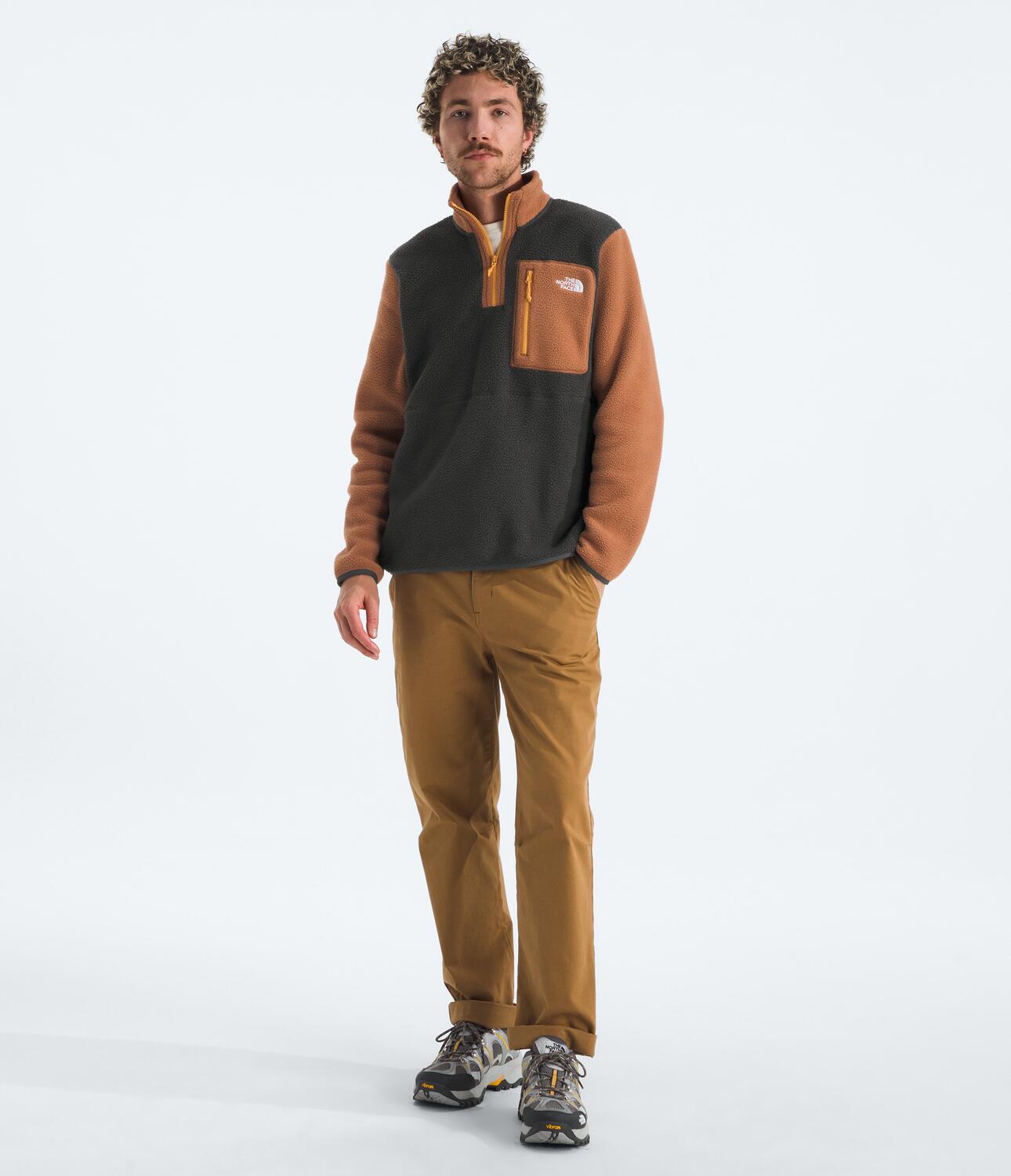 Buzo Yumiori 1/4 Zip Gris Hombre The North Face - imagen 4