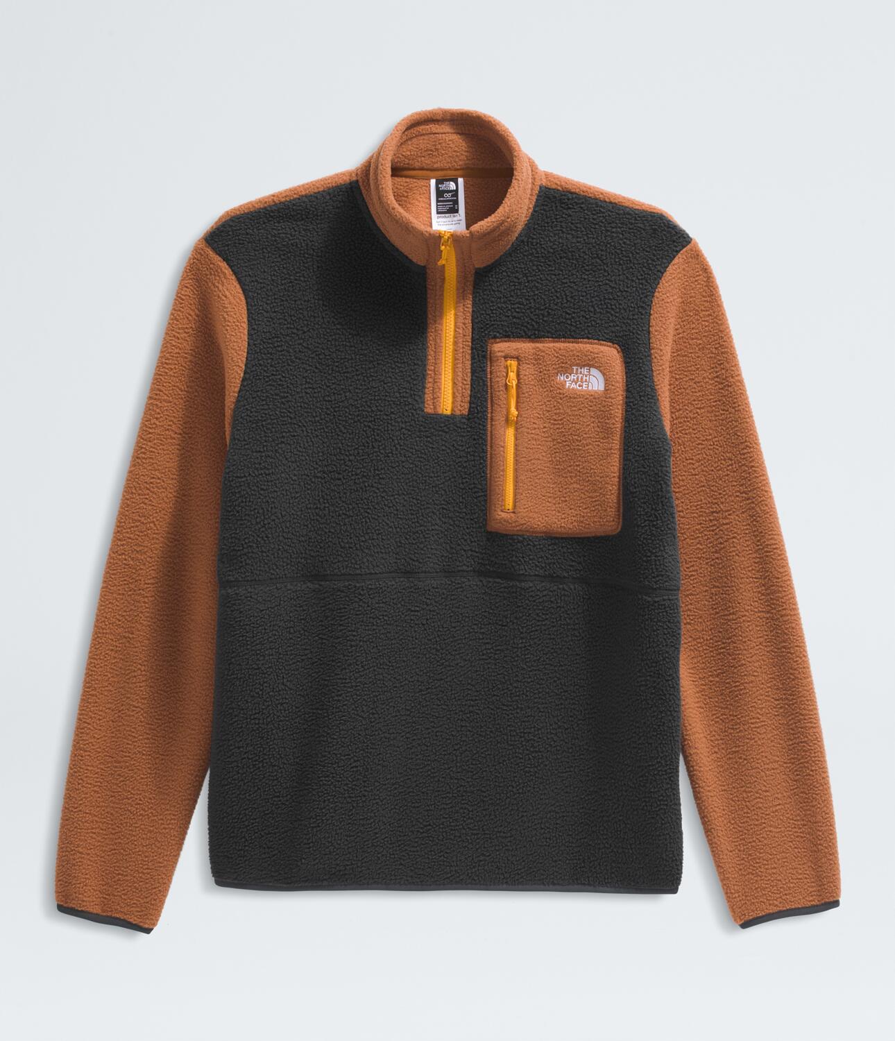Buzo Yumiori 1/4 Zip Gris Hombre The North Face - imagen 5