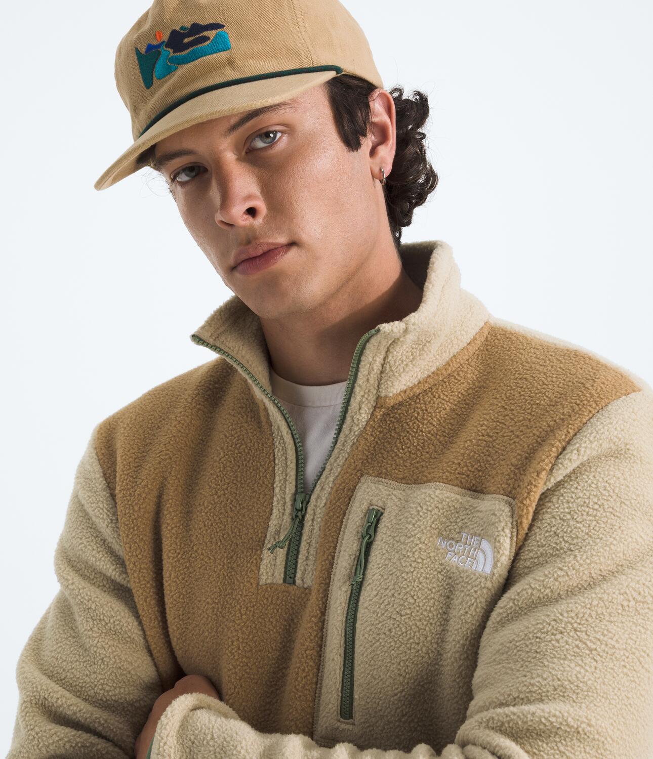 Buzo Yumiori 1/4 Zip Café Hombre The North Face - imagen 4