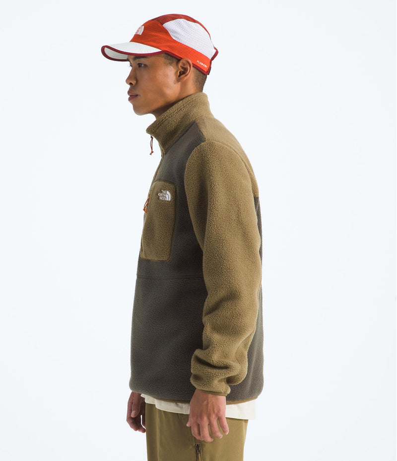 Chaqueta Polar Yumiori 1/4 Zip Verde Hombre The North Face