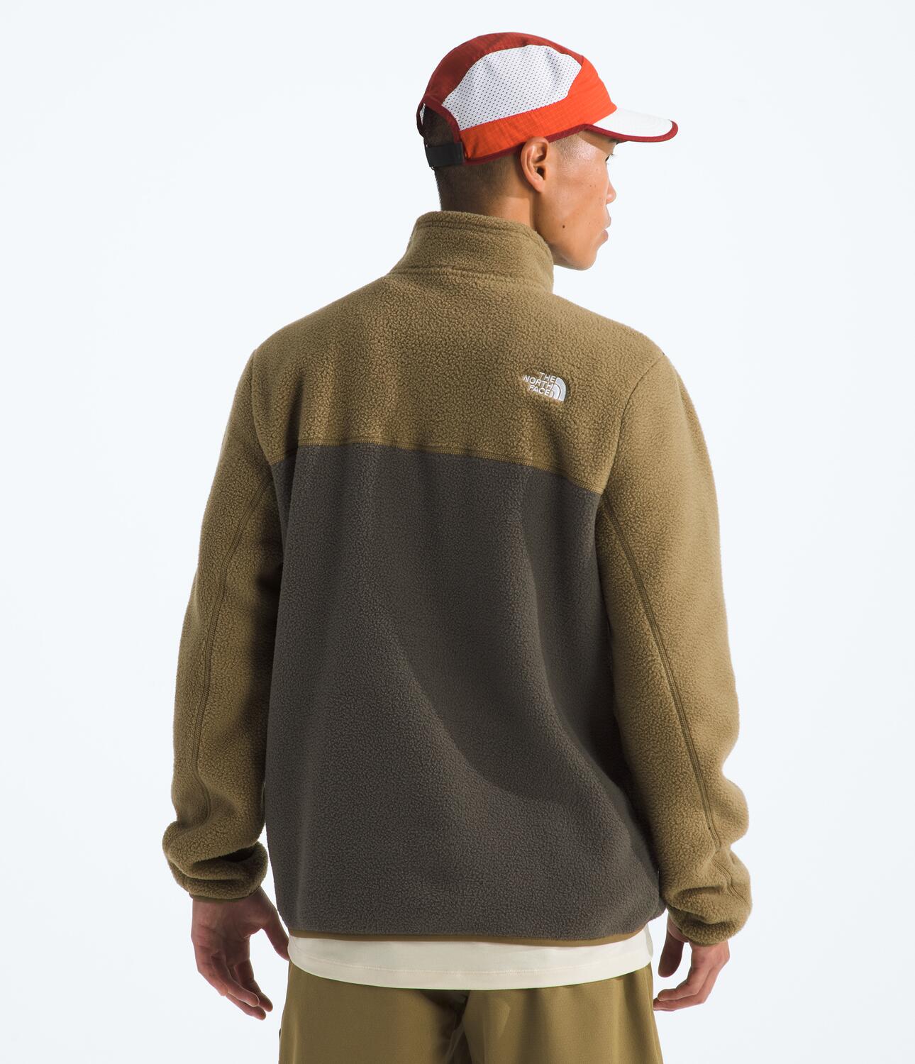 Chaqueta Polar Yumiori 1/4 Zip Verde Hombre The North Face