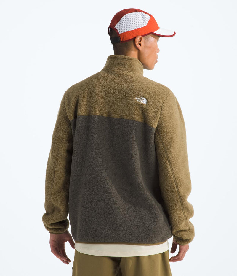Chaqueta Polar Yumiori 1/4 Zip Verde Hombre The North Face