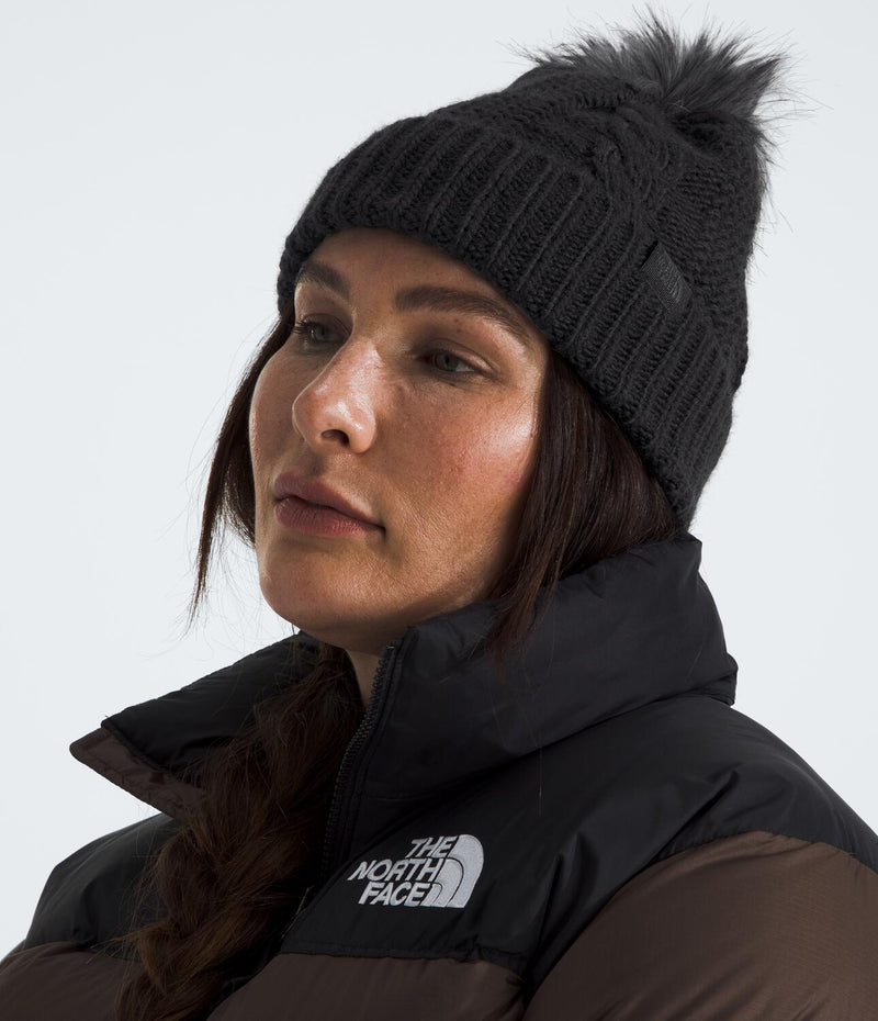 Gorro Oh Mega Fur Pom Beanie Negro Mujer The North Face - imagen 2