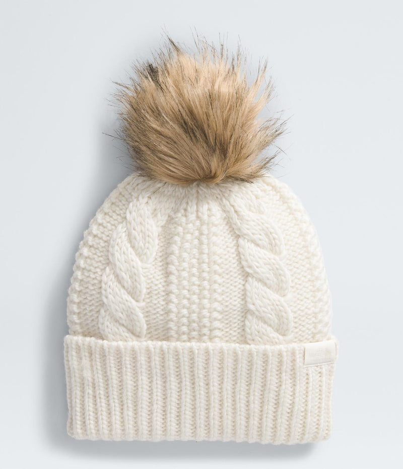 Gorro Oh Mega Fur Pom Beanie Blanco Mujer The North Face
