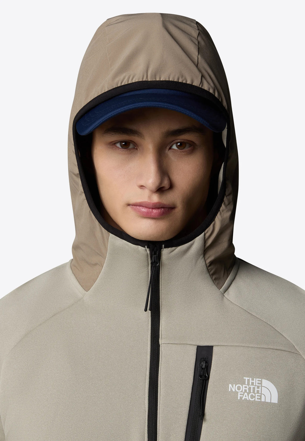 Buzo Ma Fleece Hd 1/4 Zip Gris Hombre The North Face - imagen 1