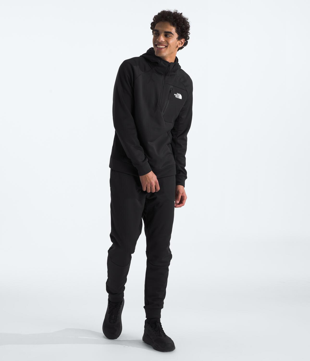 Buzo Ma Fleece Hd 1/4 Zip Negro Hombre The North Face - imagen 3