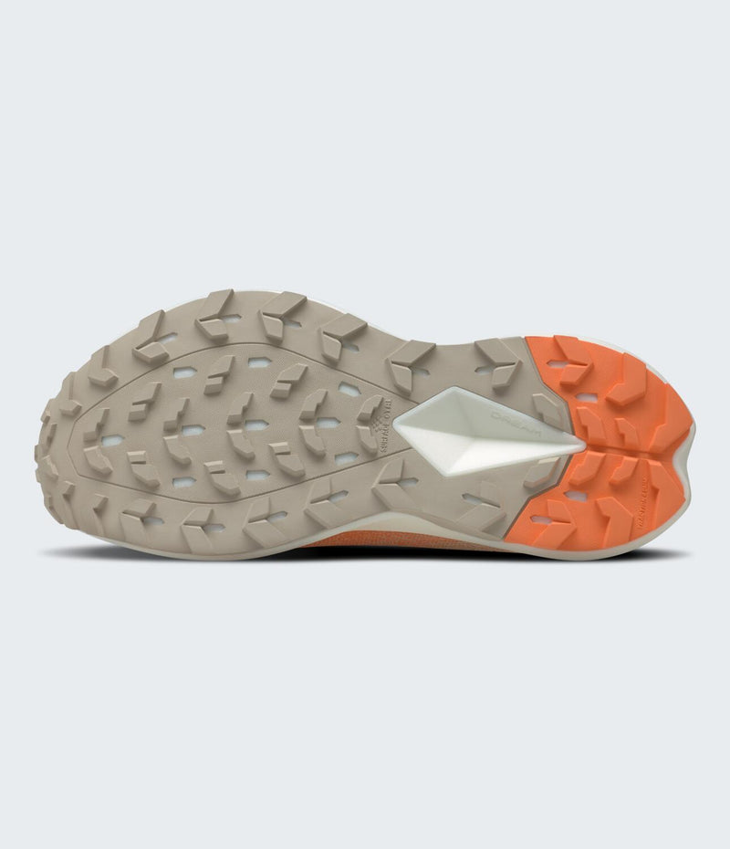 Tenis Vectiv Enduris 4 Naranja Mujer The North Face