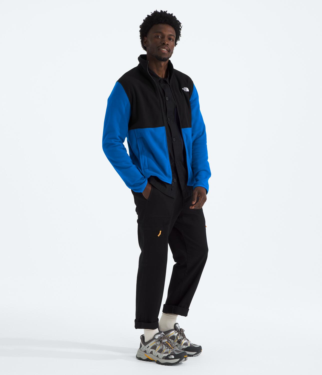 Buzo Glacier Fleece Azul Hombre The North Face - imagen 5