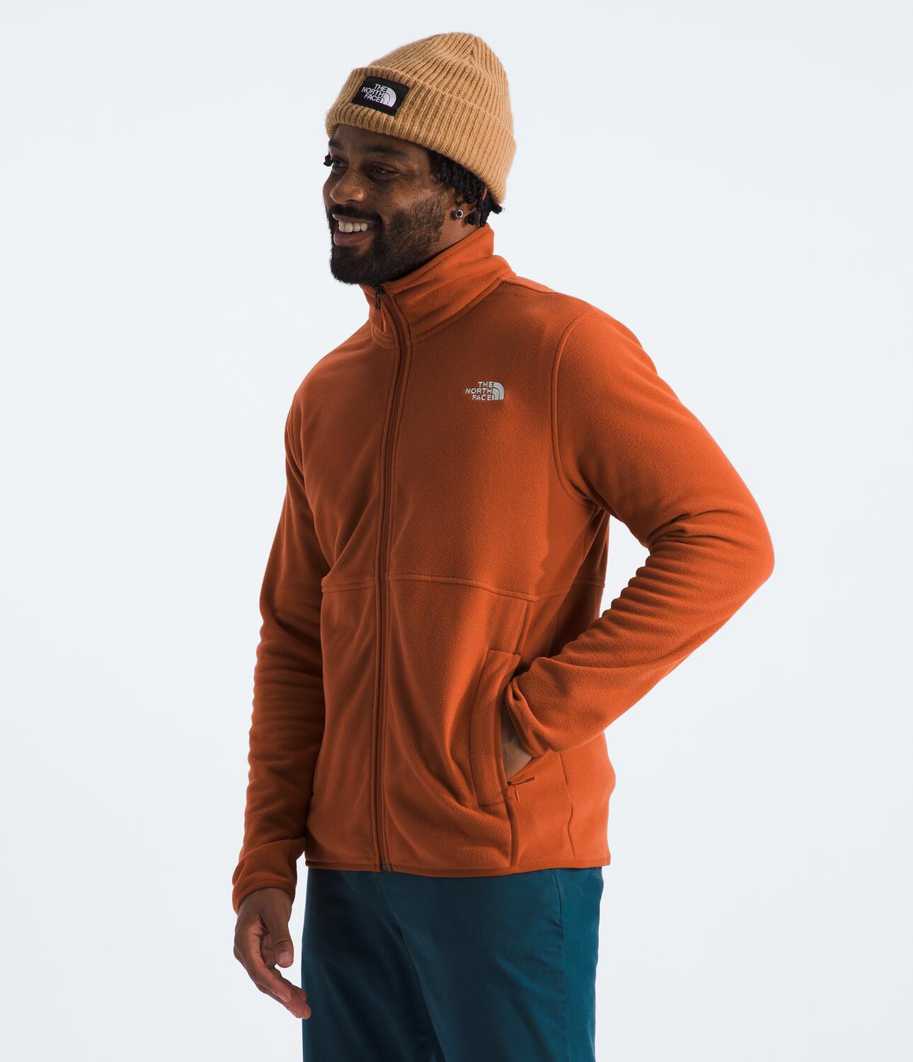 Buzo Glacier Fleece Naranja Hombre The North Face - imagen 3