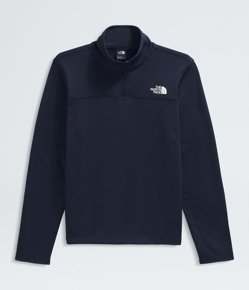Chaqueta Polar Cedar Trail Grid Fleece 1/4 Zip Azul Hombre The North Face