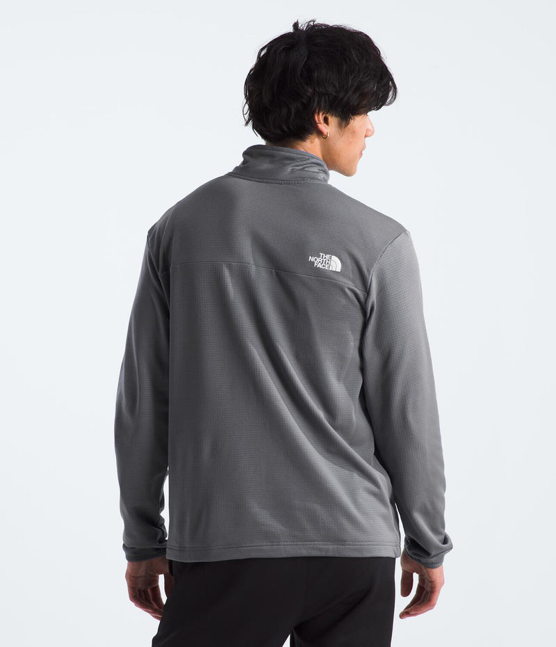 Chaqueta Polar Cedar Trail Grid Fleece Fz Jacket Gris Hombre The North Face