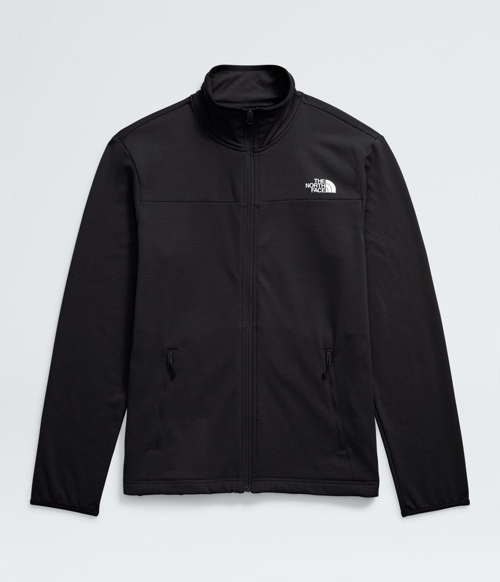 Chaqueta Polar Cedar Trail Grid Fleece Fz Jacket Negro Hombre The North Face