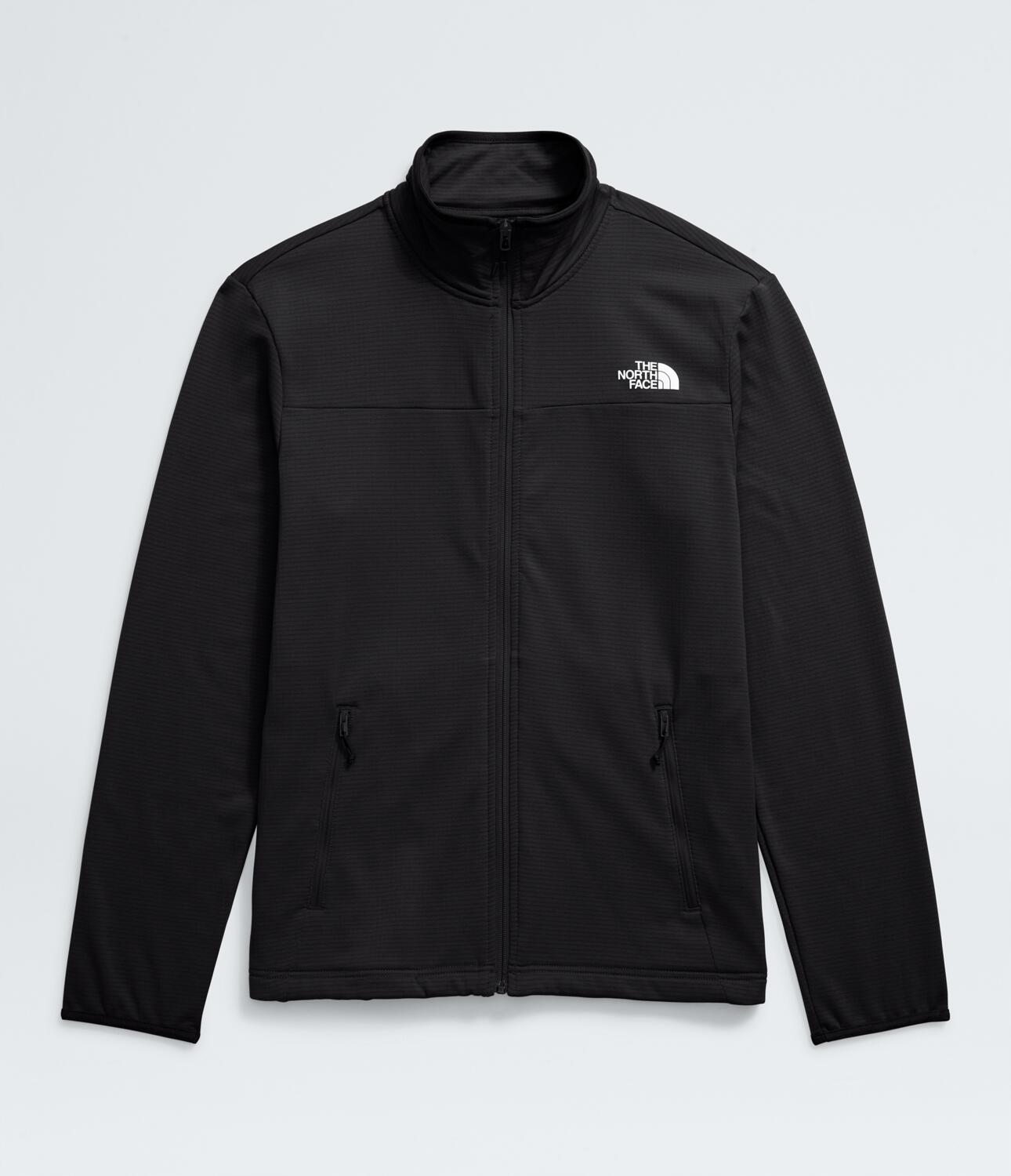 Chaqueta Polar Cedar Trail Grid Fleece Fz Jacket Negro Hombre The North Face