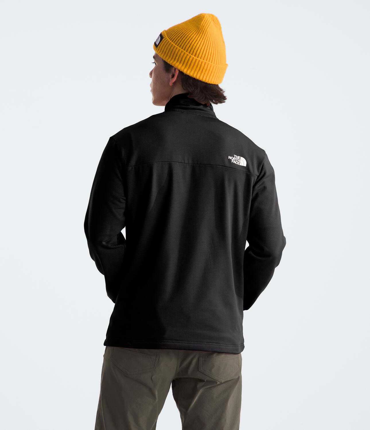 Chaqueta Polar Cedar Trail Grid Fleece Fz Jacket Negro Hombre The North Face