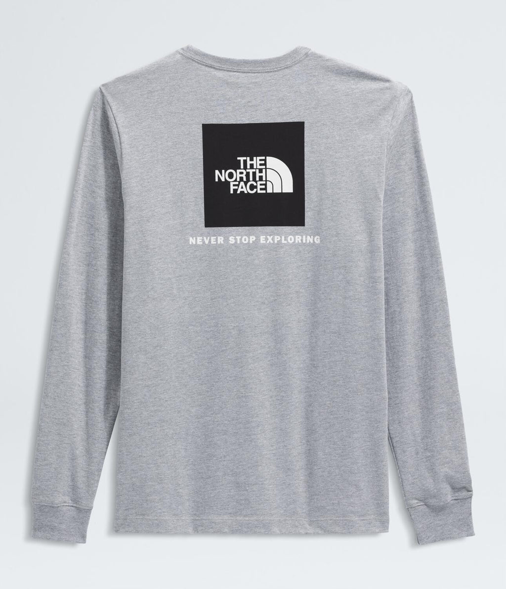 Camiseta Evolution Box Nse Long Sleeve Tee Gris Hombre The North Face - imagen 3