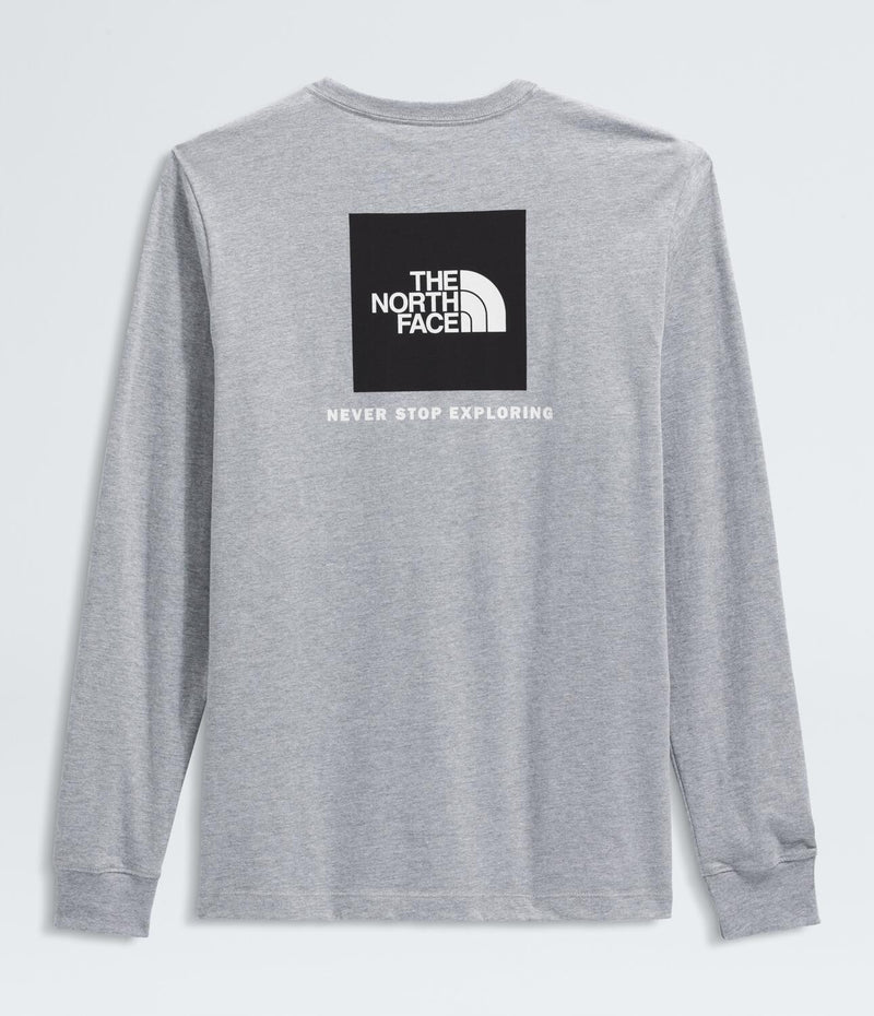 Camiseta Evolution Box Nse Long Sleeve Tee Gris Hombre The North Face - imagen 3