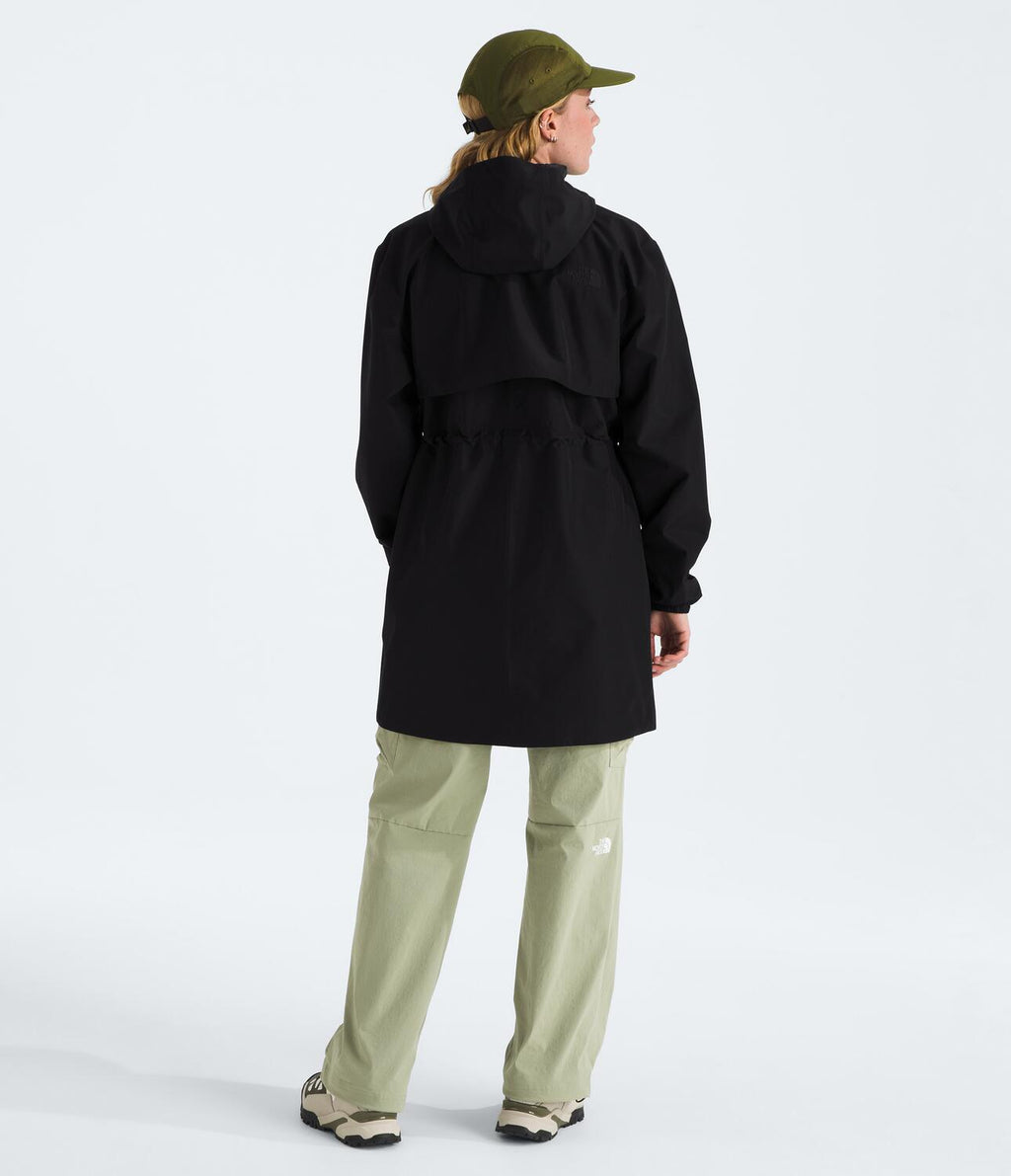 Chaqueta Impermeable Daybreak Mid Rain Parka Negro Mujer The North Face - imagen 2