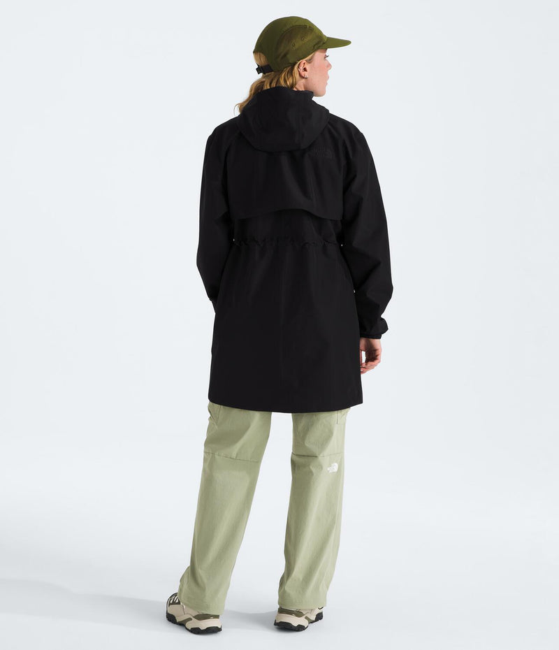 Chaqueta Impermeable Daybreak Mid Rain Parka Negro Mujer The North Face - imagen 2