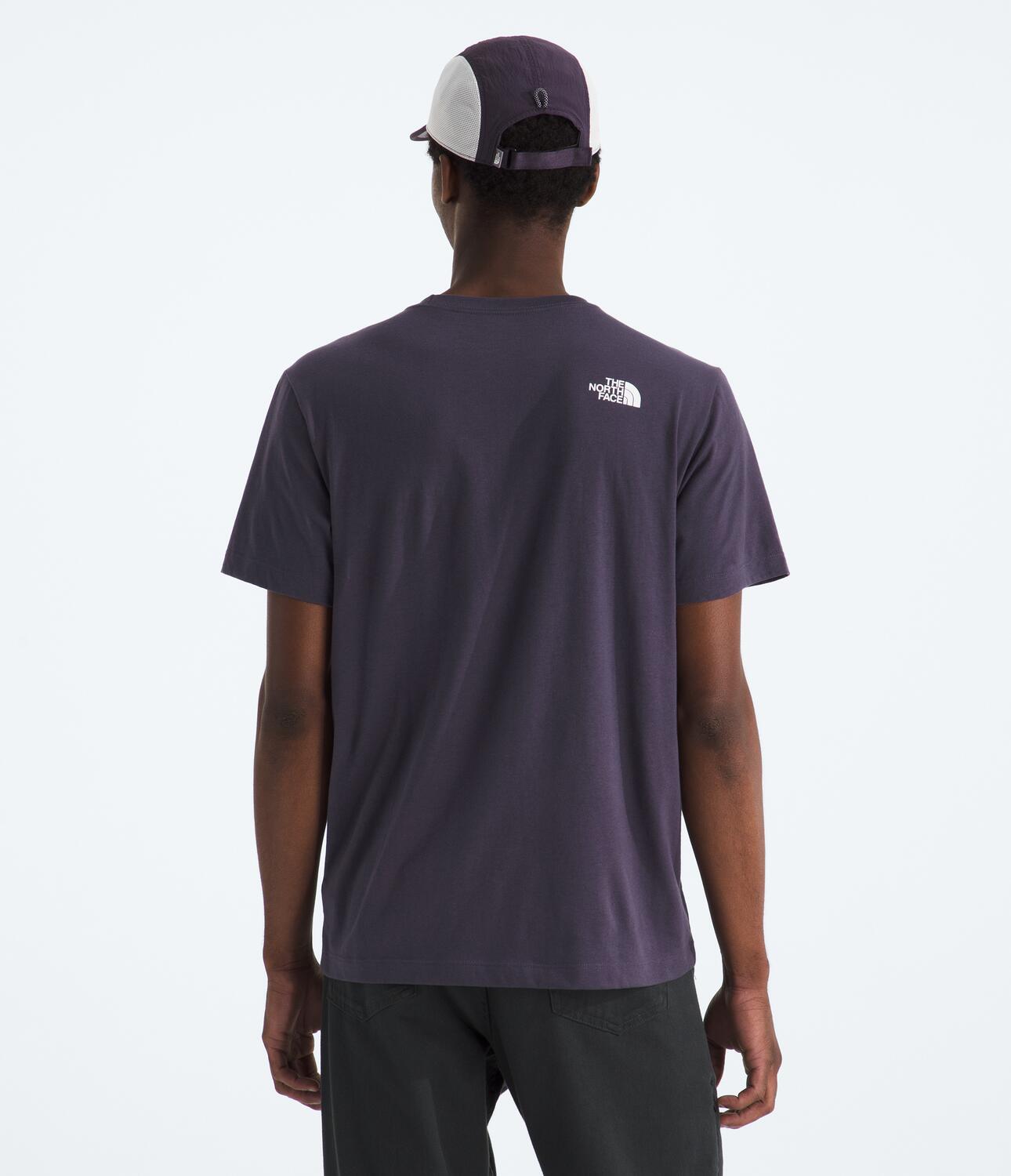 Camiseta Evolution Half Dome Short Sleeve Tee Morada Hombre The North Face