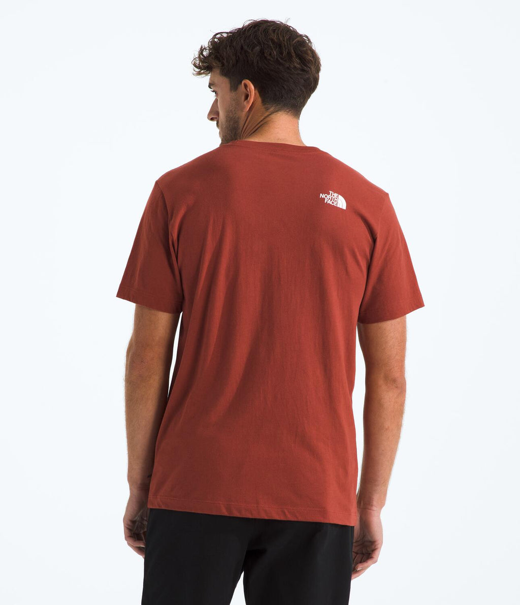 Camiseta Evolution Half Dome Short Sleeve Tee Roja Hombre The North Face