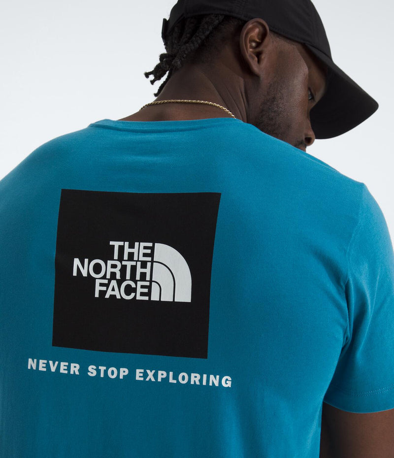 Camiseta Evolution Box Nse Short Sleeve Tee Azul Hombre The North Face - imagen 3