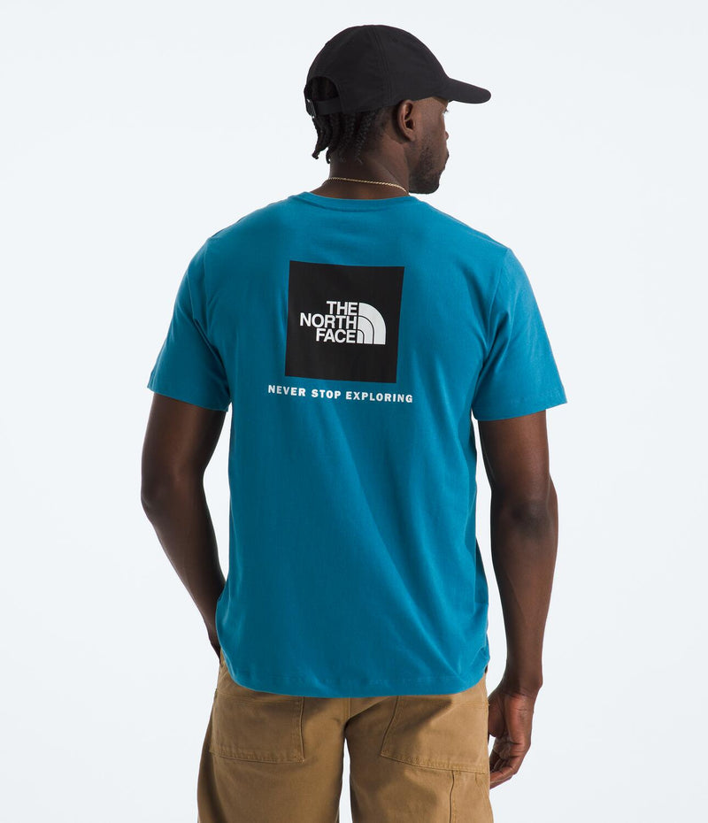 Camiseta Evolution Box Nse Short Sleeve Tee Azul Hombre The North Face - imagen 2