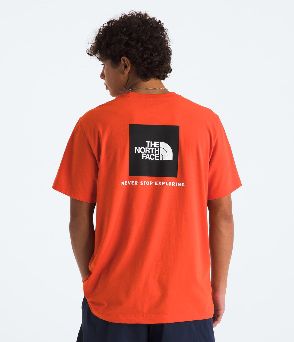 Camiseta Evolution Box Nse Short Sleeve Tee Roja Hombre The North Face