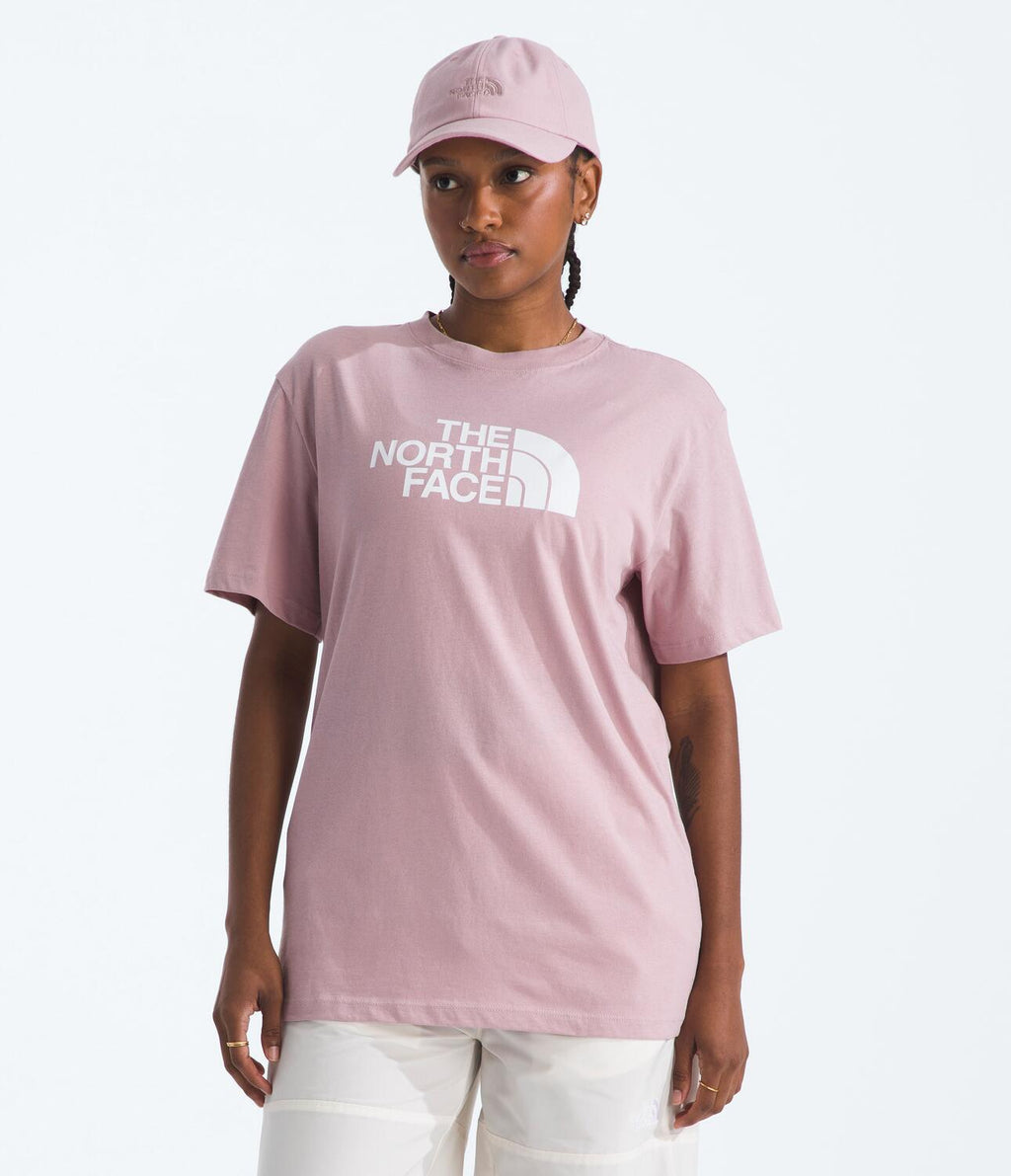 Camiseta Evolution Half Dome Short Sleeve Tee Rosada Mujer The North Face