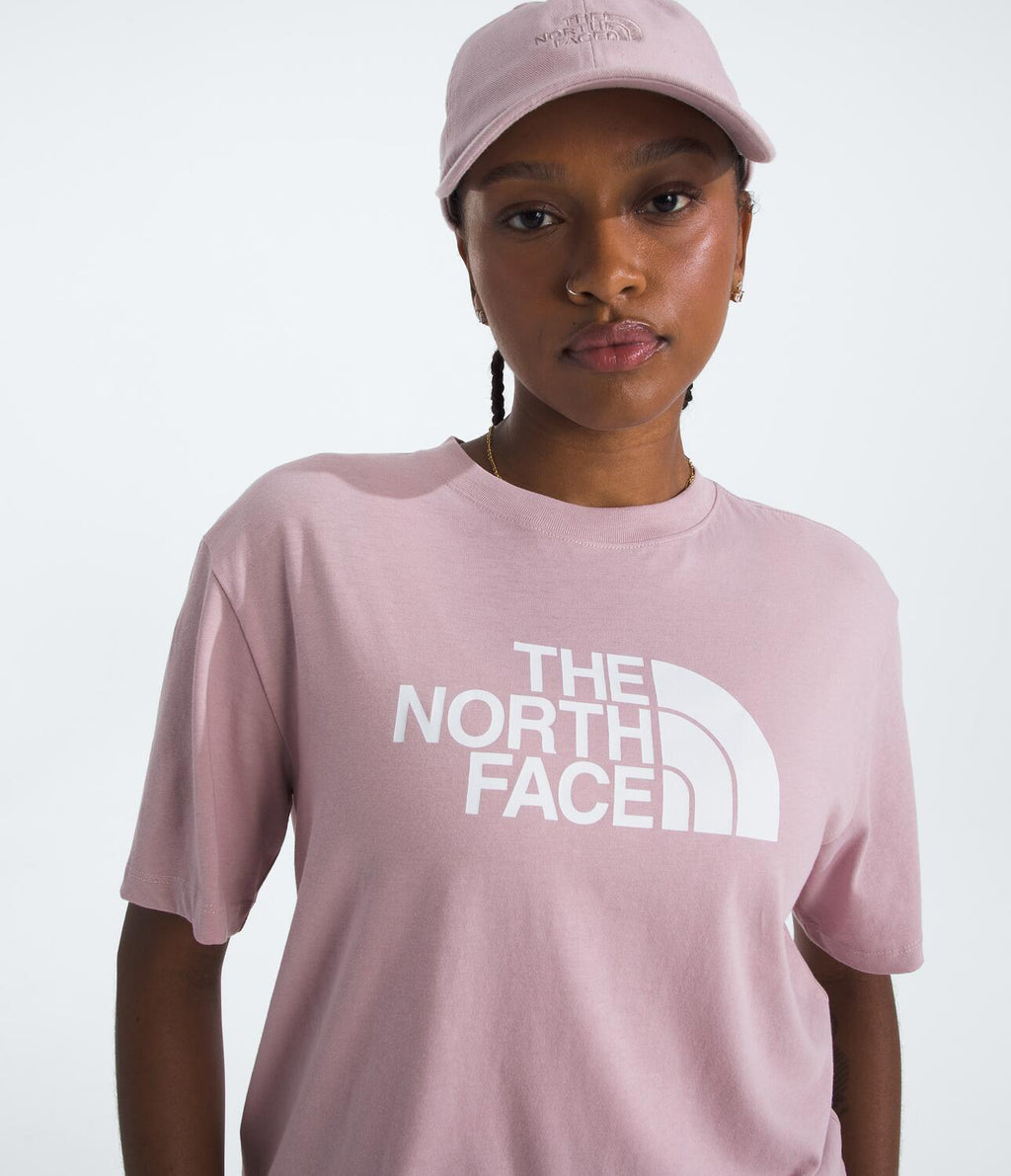 Camiseta Evolution Half Dome Short Sleeve Tee Rosada Mujer The North Face