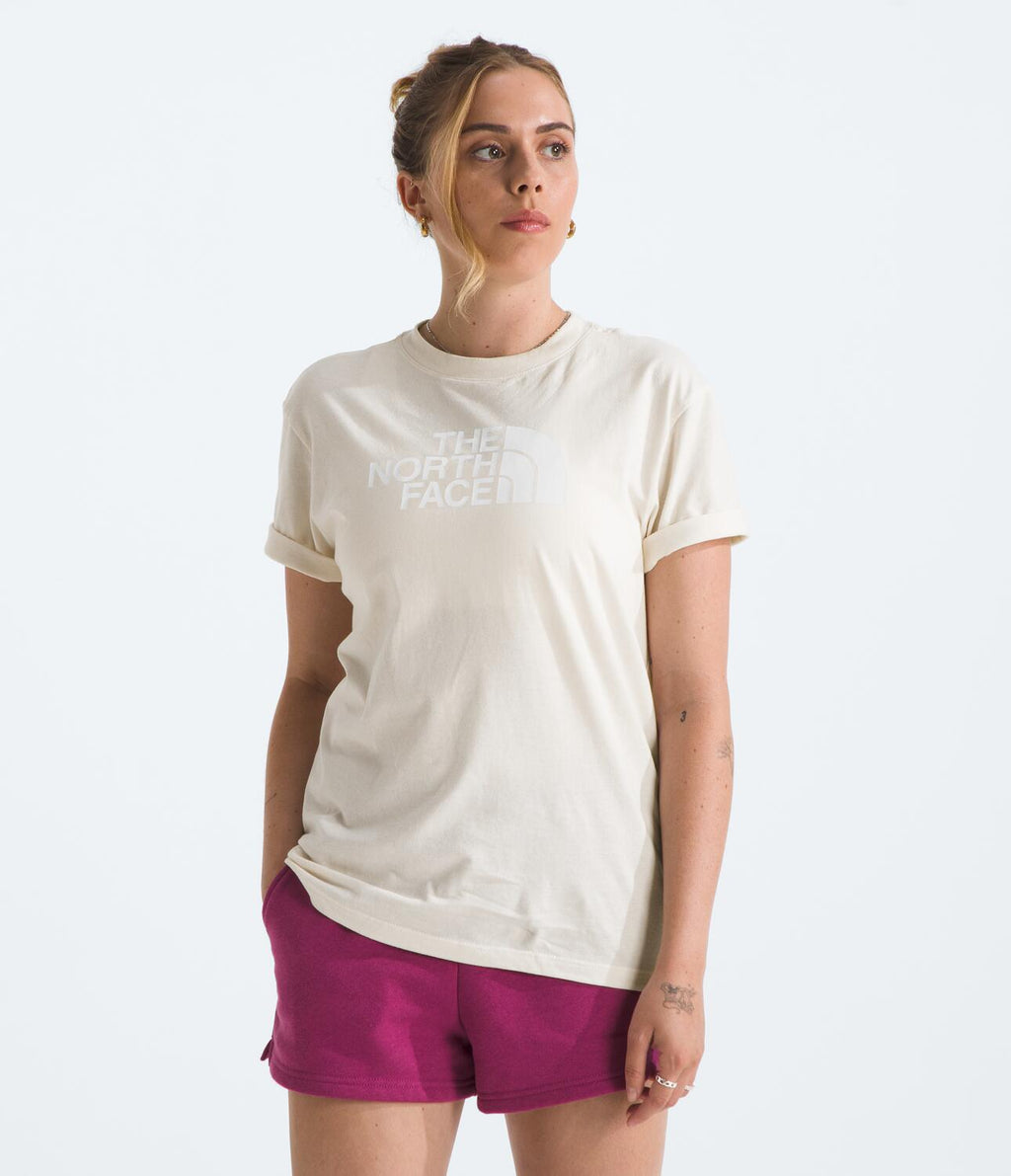 Camiseta Evolution Half Dome Short Sleeve Tee Blanca Mujer The North Face
