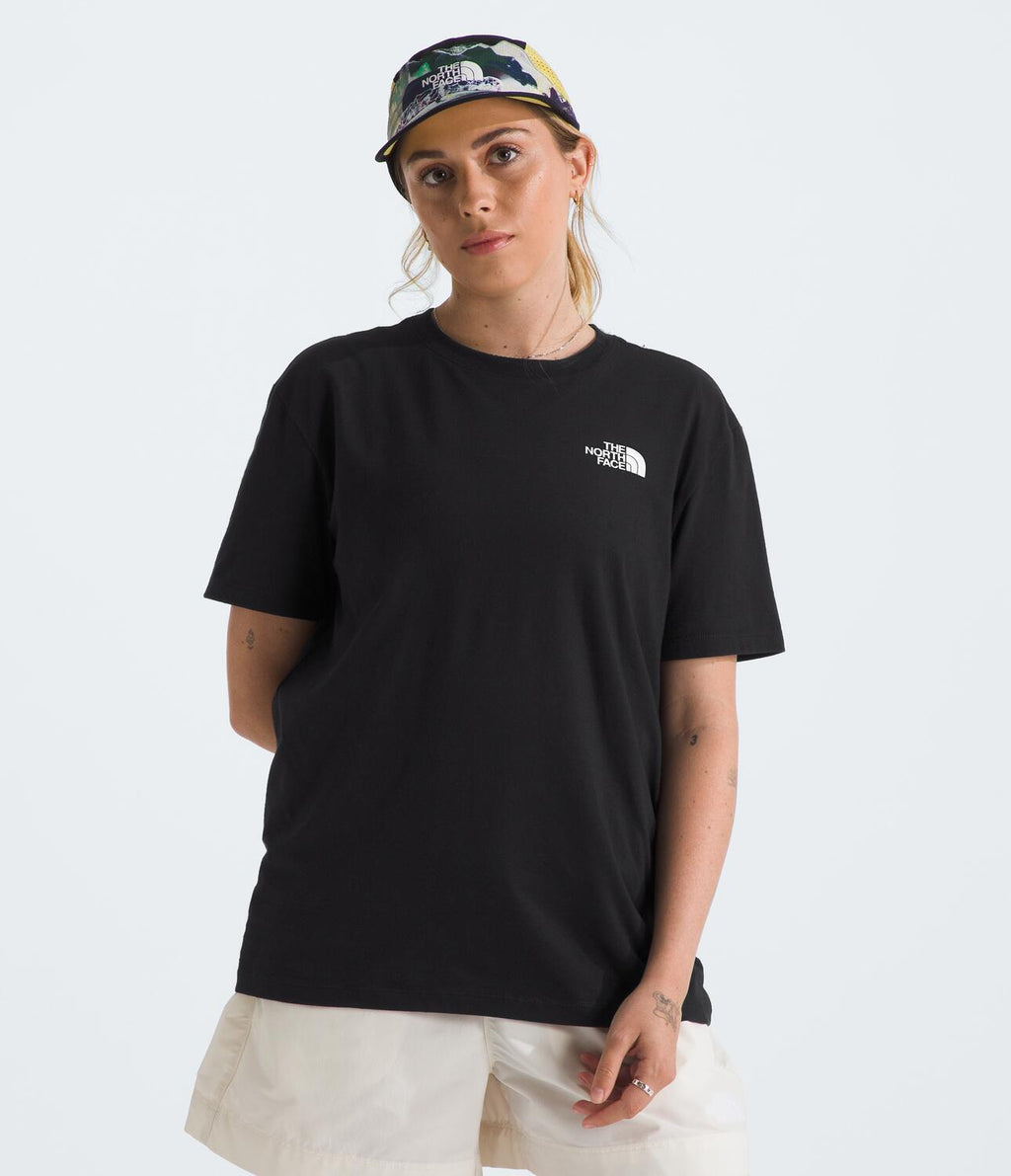Camiseta Evolution Box Nse Short Sleeve Tee Negra Mujer The North Face