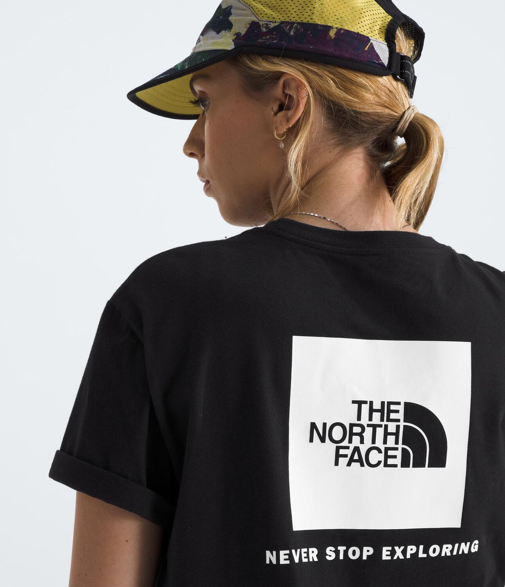 Camiseta Evolution Box Nse Short Sleeve Tee Negra Mujer The North Face