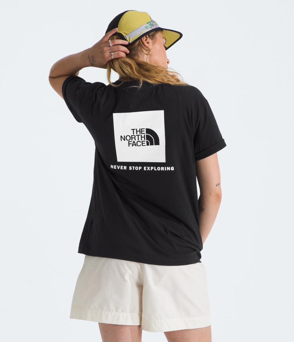 Camiseta Evolution Box Nse Short Sleeve Tee Negra Mujer The North Face