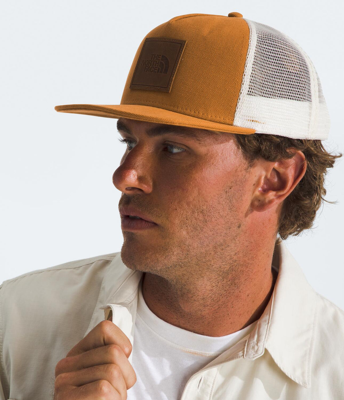 Gorra Half Dome Trucker Amarillo Unisex The North Face