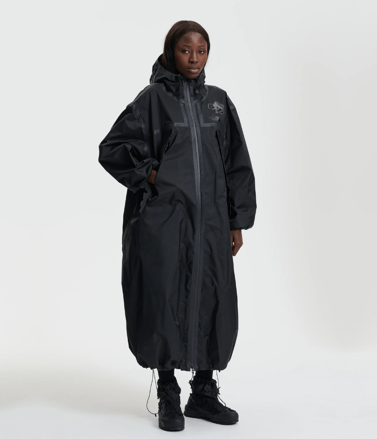 Chaqueta Impermeable Tnf X Cb Mountain Jacket Negro Mujer The North Face - imagen 1