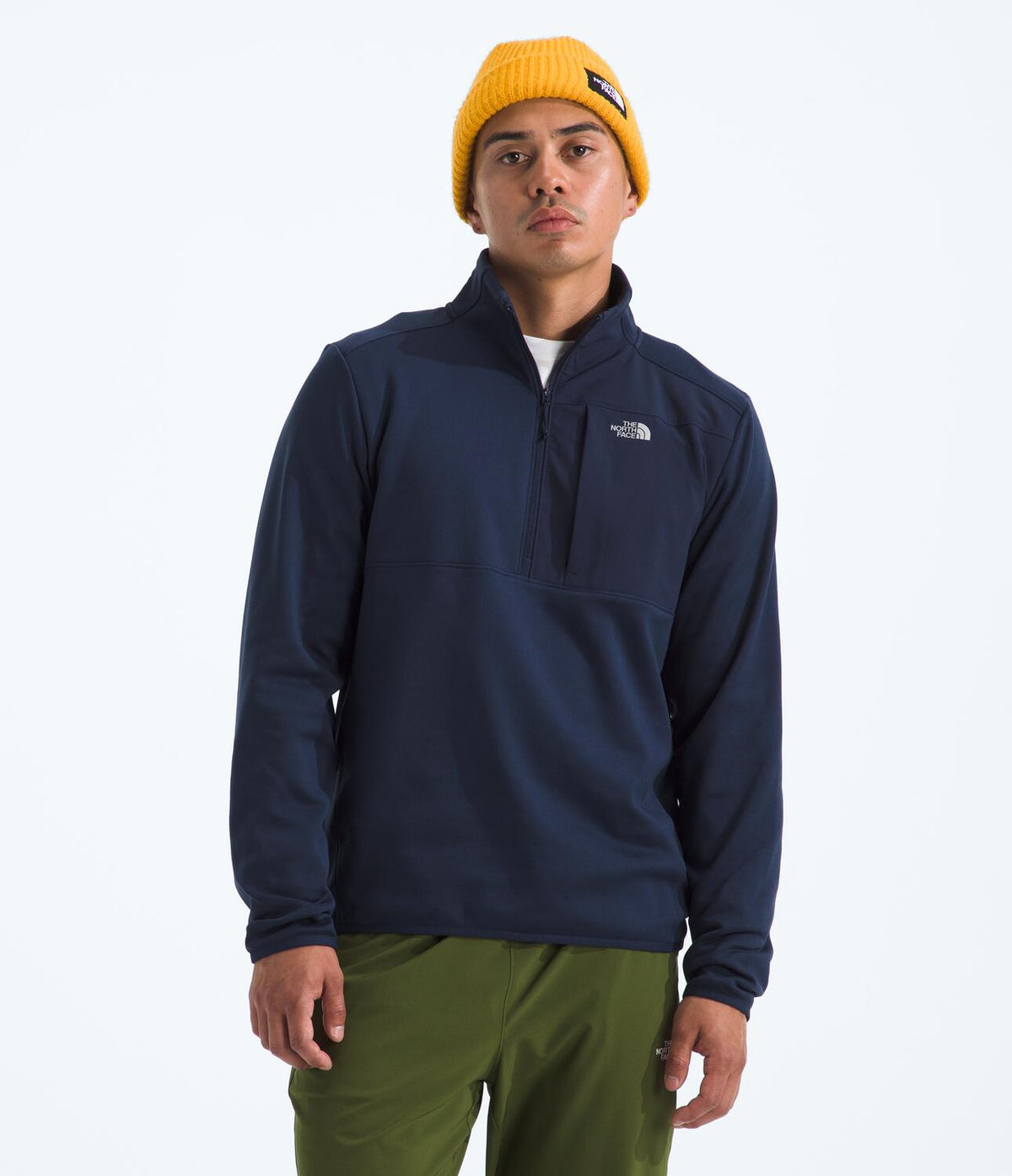 Chaqueta Tnf Performance Fleece 1/4 Zip Azul Hombre The North Face - imagen 1