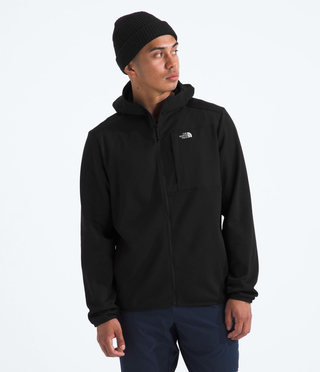 Chaqueta Tnf Performance Fleece Full Zip Hoodie Negra Hombre The North Face - imagen 1
