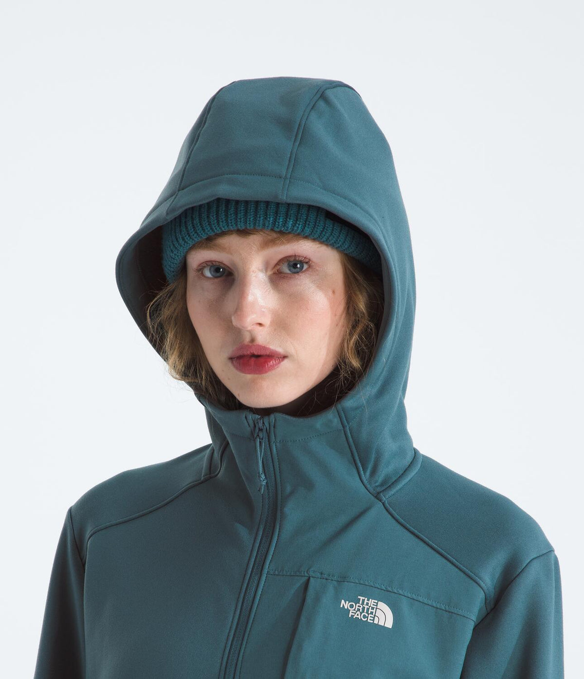 Chaqueta Tnf Performance Fleece Full Zip Hoodie Azul Mujer The North Face - imagen 4