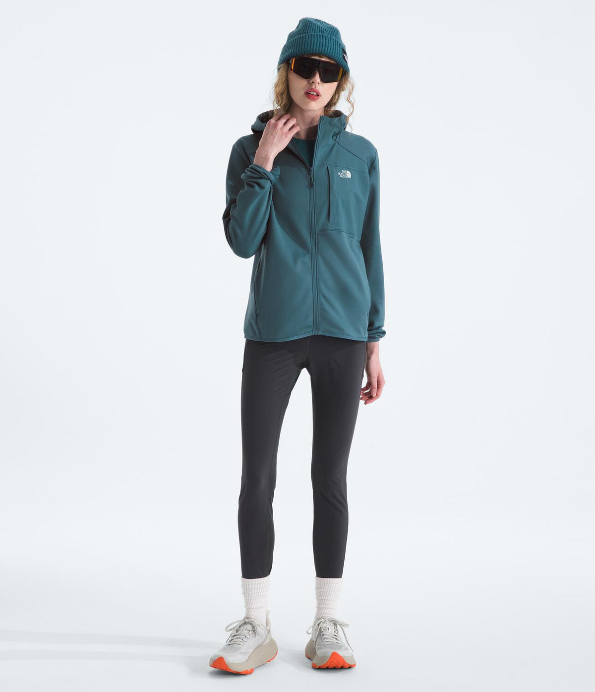 Chaqueta Tnf Performance Fleece Full Zip Hoodie Azul Mujer The North Face - imagen 5