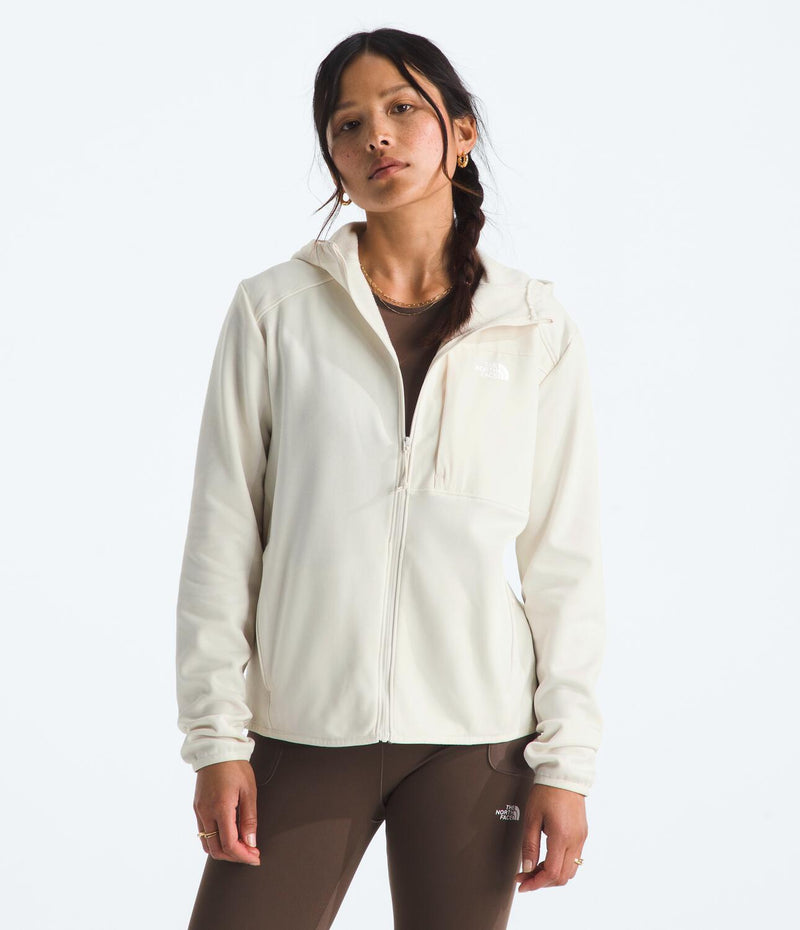 Chaqueta Tnf Performance Fleece Full Zip Hoodie Blanca Mujer The North Face - imagen 1