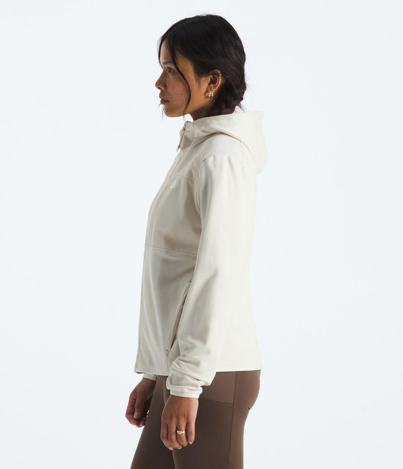 Chaqueta Tnf Performance Fleece Full Zip Hoodie Blanca Mujer The North Face - imagen 3