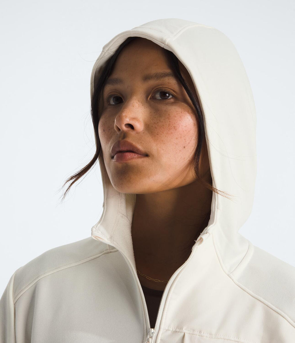 Chaqueta Tnf Performance Fleece Full Zip Hoodie Blanca Mujer The North Face - imagen 4