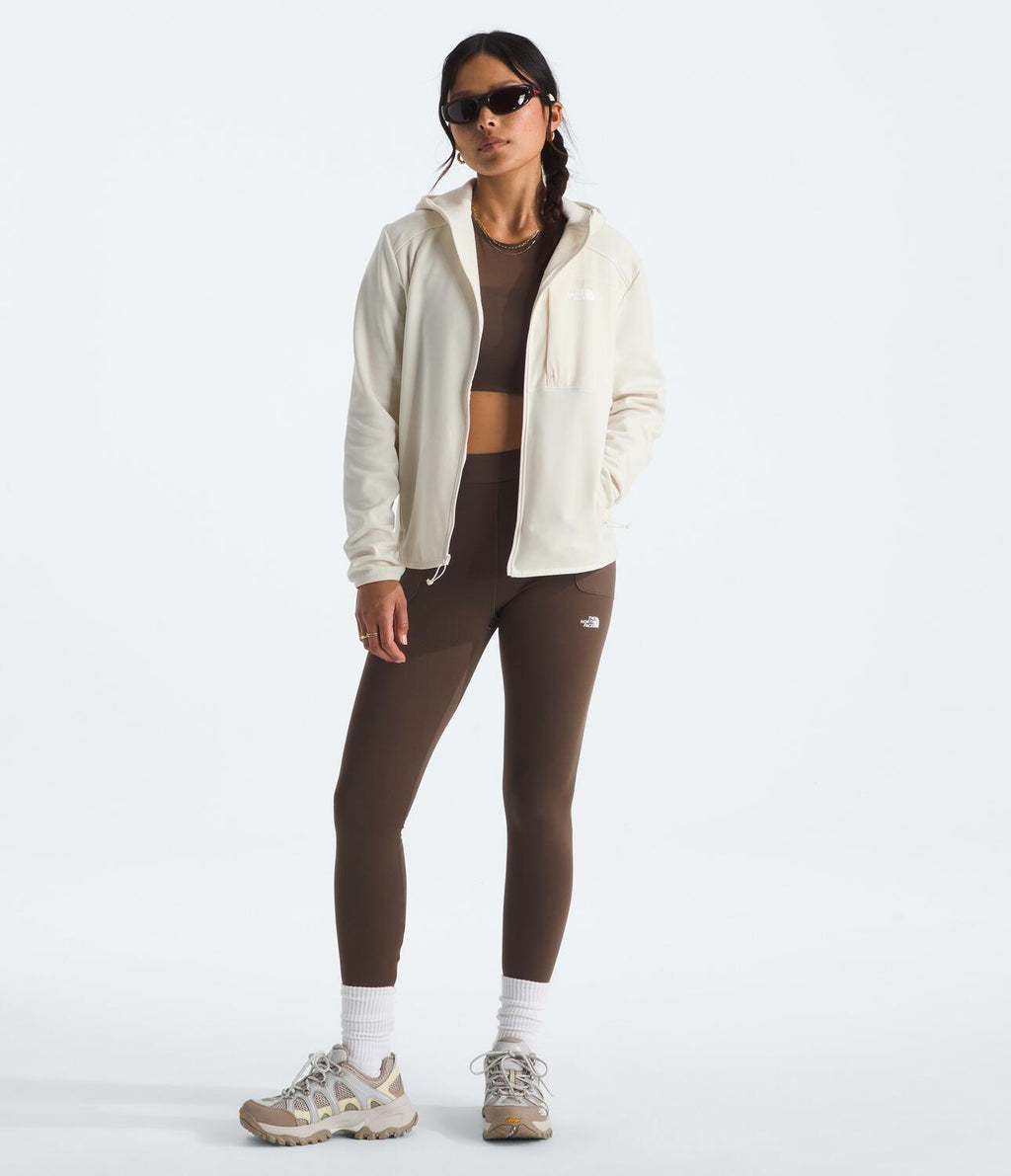 Chaqueta Tnf Performance Fleece Full Zip Hoodie Blanca Mujer The North Face - imagen 5